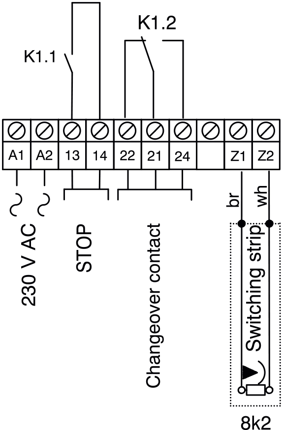 UNITA' ELETTRONICA DI CONTROLLO 230V AC